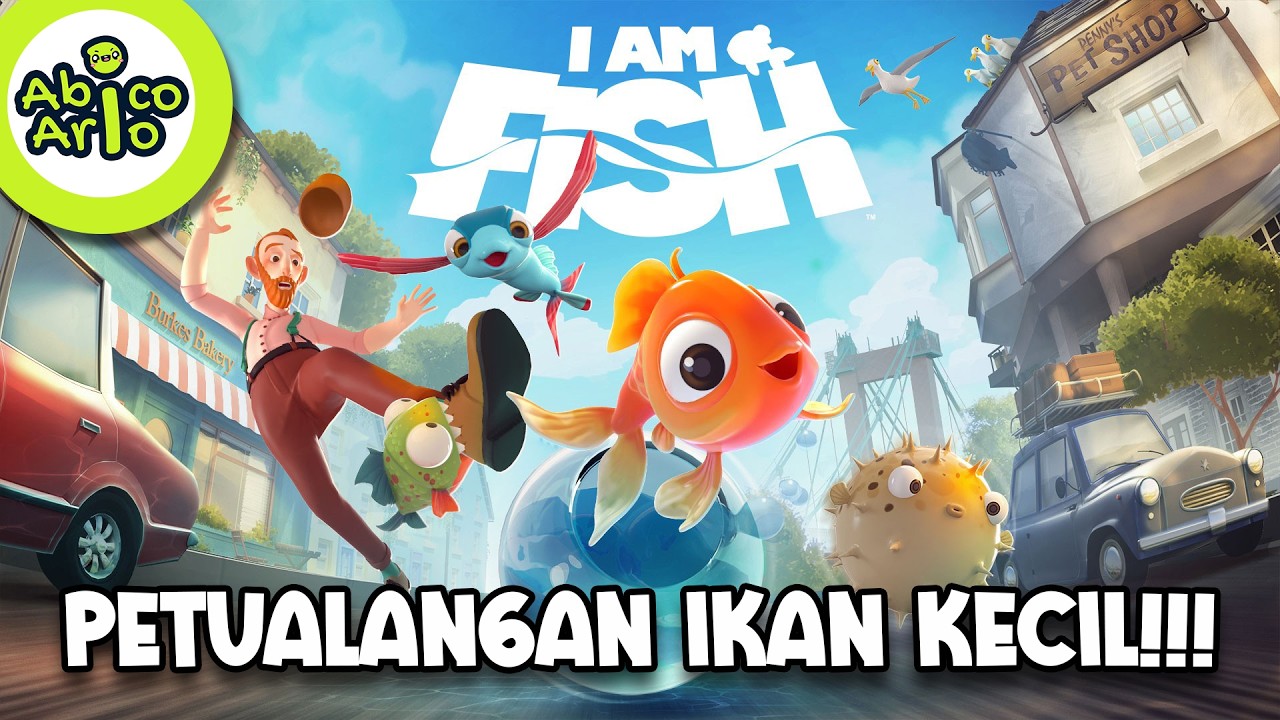BERPETUALANG MENJADI IKAN BERSAMA ABICO & ARIO!!! with @riscoaditama