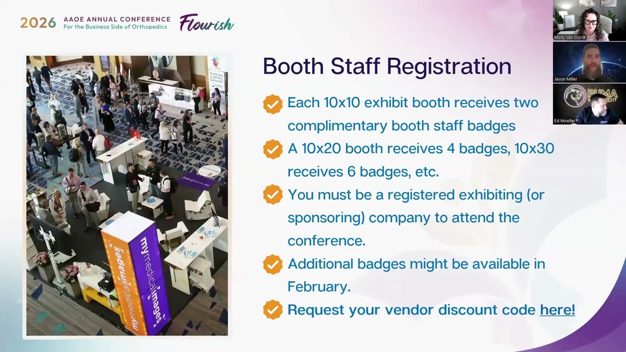 Exhibitor Logistics Webinar