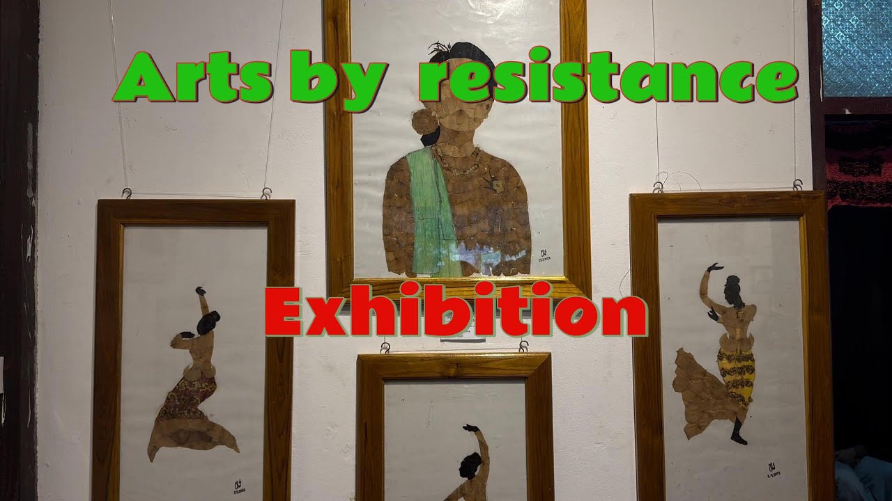Art of Resistance: Exiled Myanmar Artists Speak Through Paint in Mae Sot | Burmese Political Art