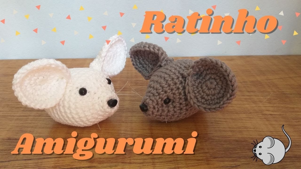 Ratinho Amigurumi