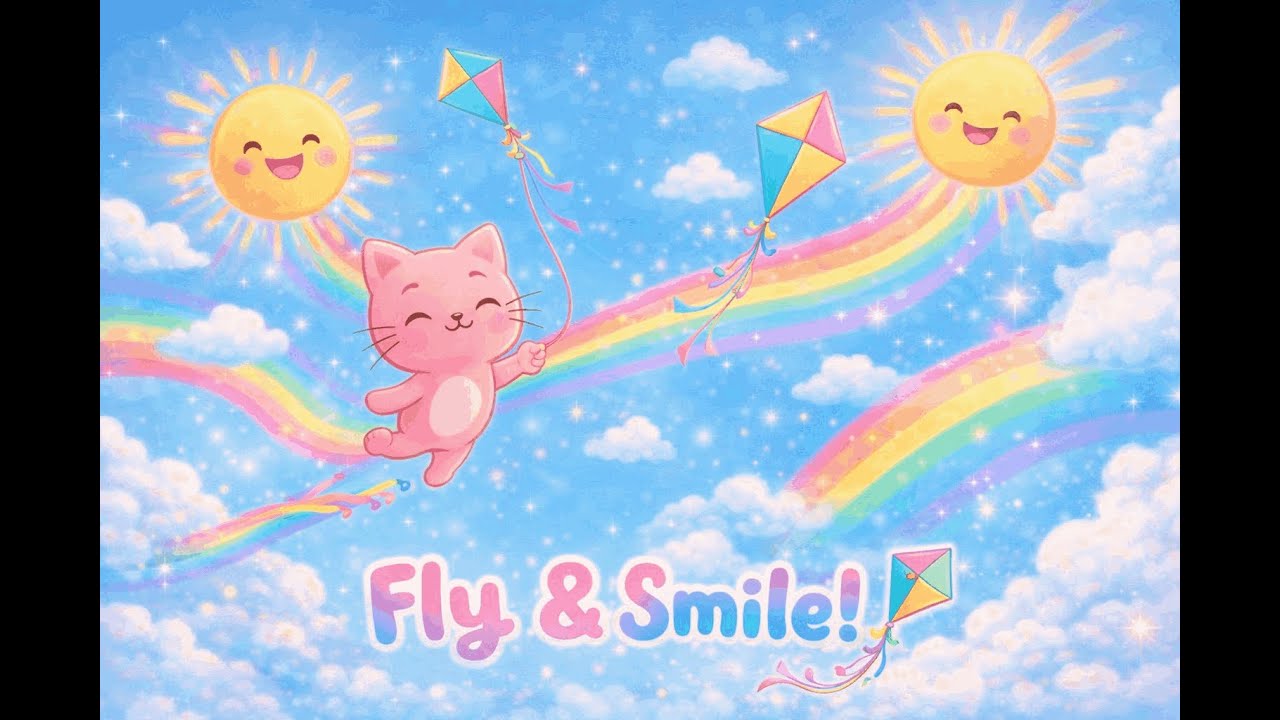 Playtime Music for Toddlers & Kids | 1 Hour Fun Happy Morning Songs | PixelTunesKitty