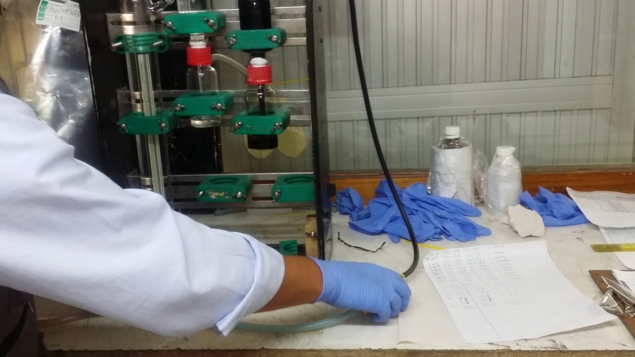 Operación Equipo ORSAT - Parte 1 (Metodo 3 EPA)