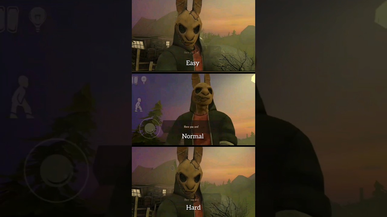 horror tale : easy mode vs normal mode vs hard mode