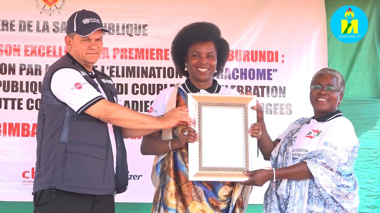 U Burundi buri mu bihugu 8 vy'Africa vyagwanije biboneka indwara y'uburire #Trachome