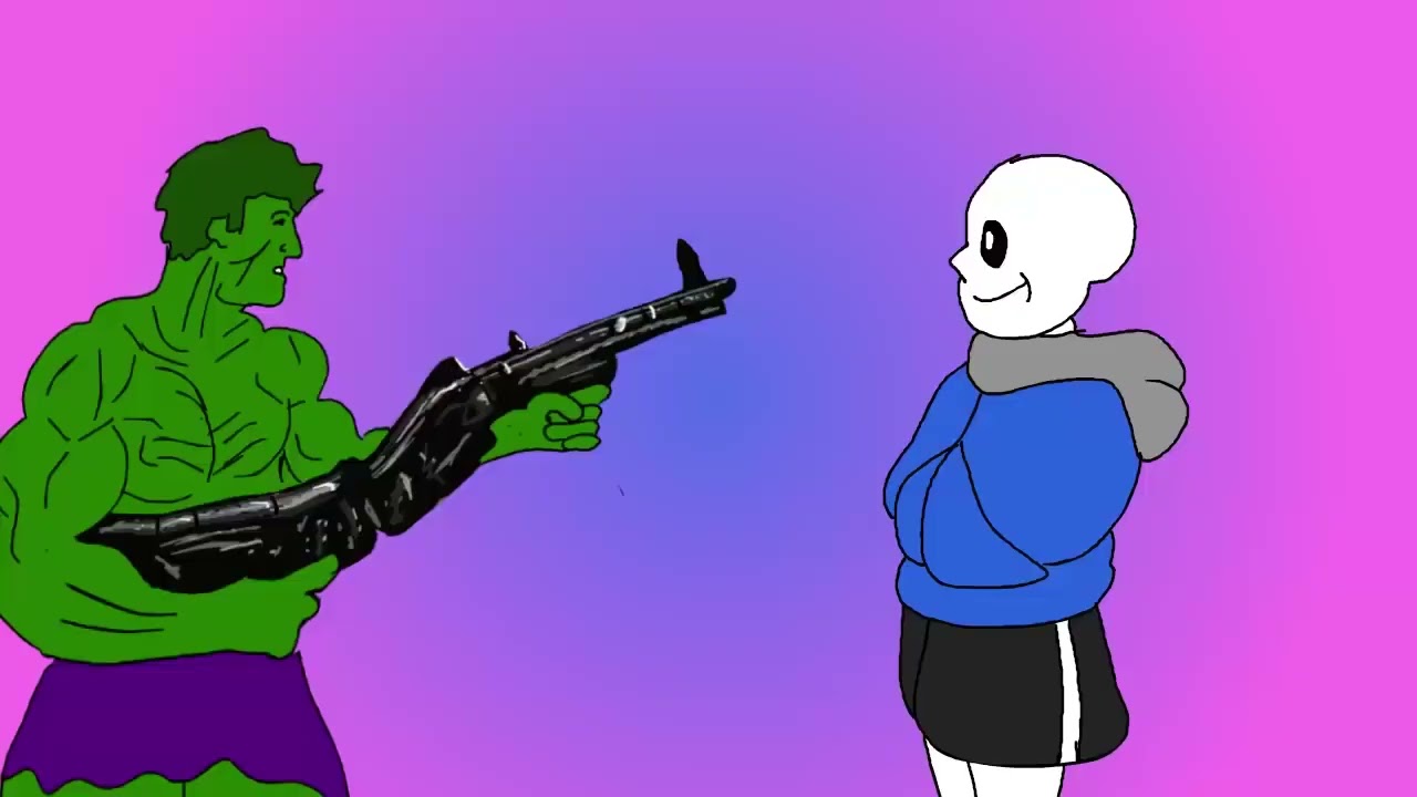 [3LAMESTUDIO Reupload] Hulk vs Undertale