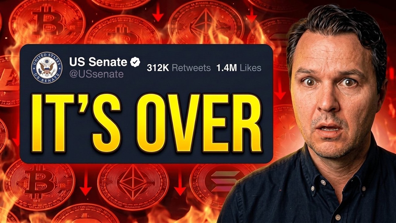 Crypto Bill Fails, BTC Dumps, SpaceX to $30, and Tom Lee&rsquo;s Prediction
