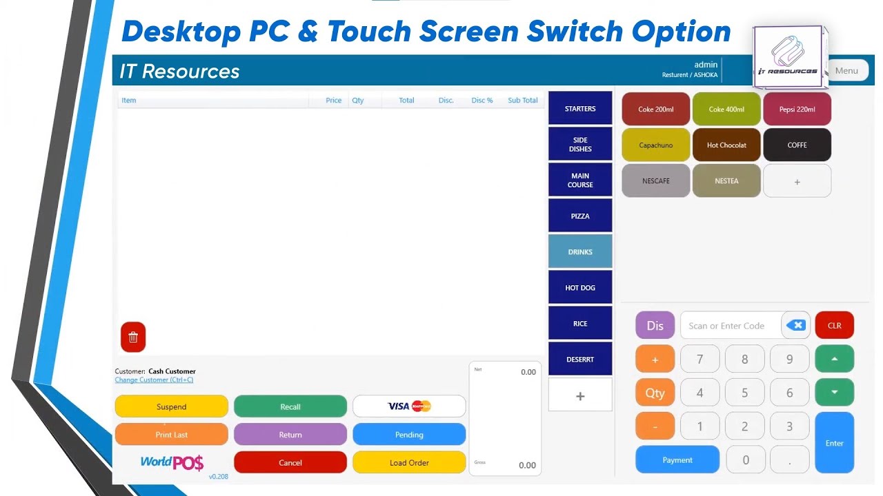 World POS by IT Resources