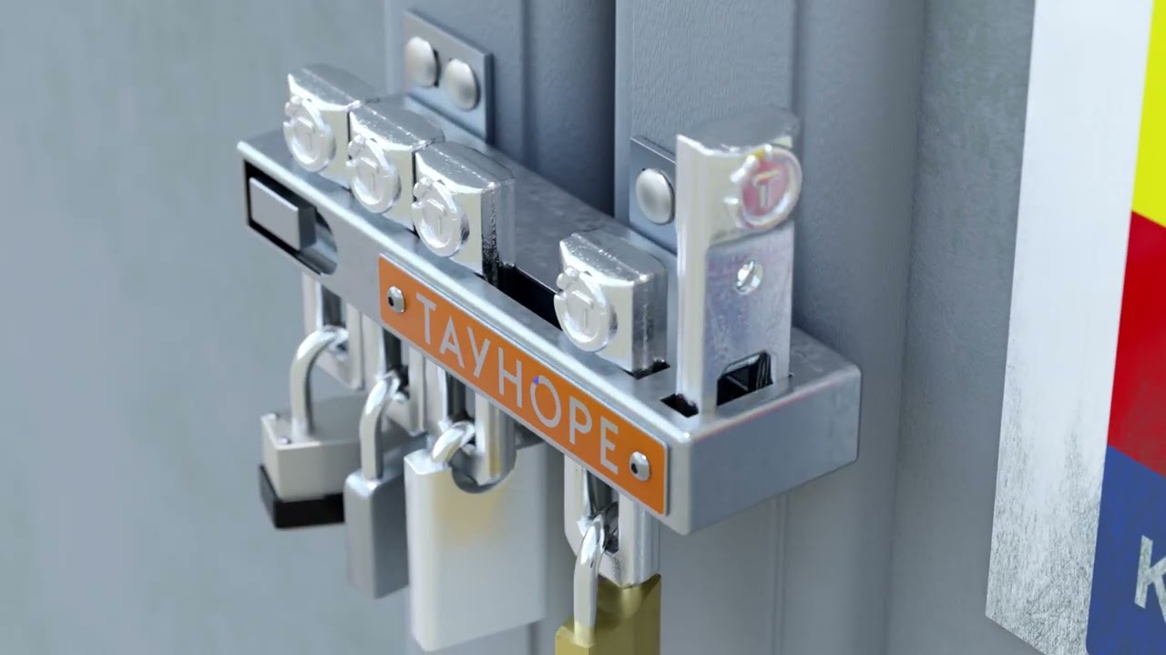 Tayhope 5-Way Lock | Secure Multi-User Access for Telecoms & Infrastructure