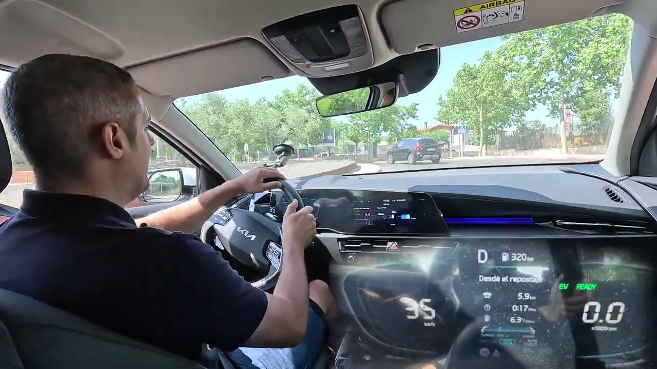 Kia Niro HEV 2025 | Consumo en ciudad |Test drive | POV