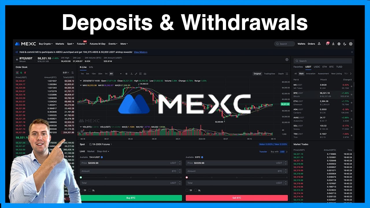 MEXC Deposits and Withdrawals: Step-by-Step Guide ✅💶