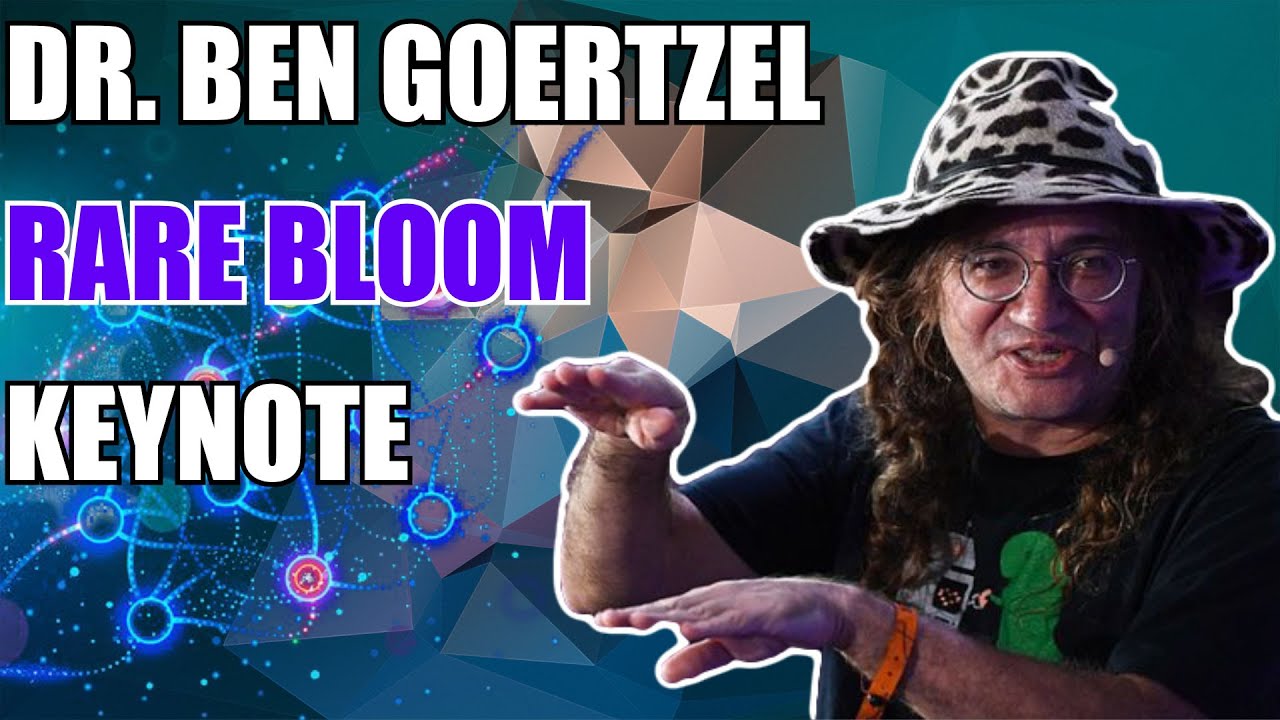 Ben Goertzel SingularityNET Decentralized AGI on Cardano Rare Bloom Keynote Speech