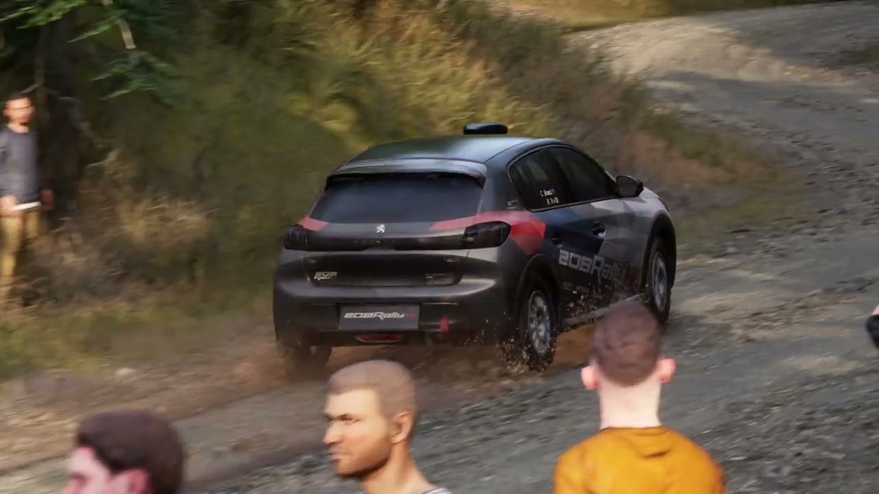 Weekend Rally Comp SS2 CAR Peugeot 208 Rally 4