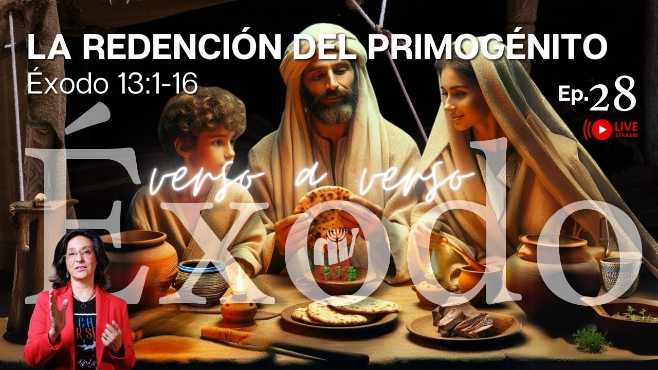[#28] La REDENCIÓN👳‍♀️del Primogénito [Las 👆 PRIMICIAS son de Dios] [Éxodo 13:1-16]