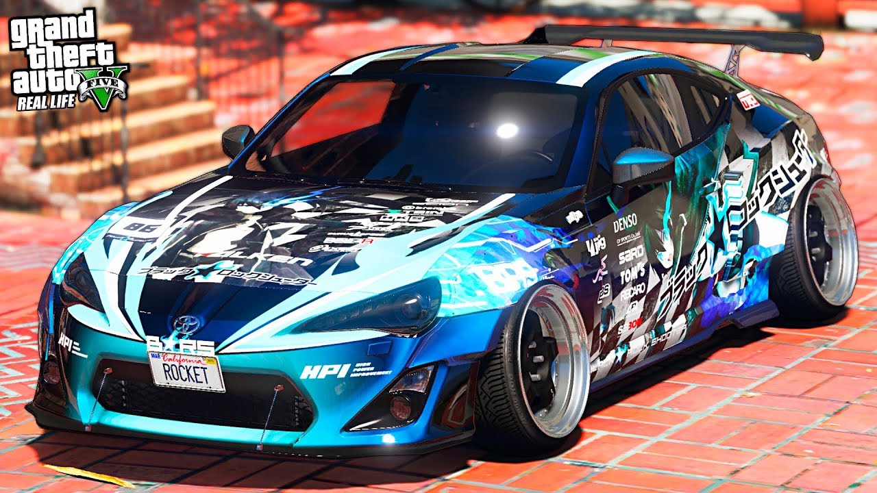РЕАЛЬНАЯ ЖИЗНЬ В GTA 5 #16 - СДЕЛАЛ САМЫЙ ДОРОГОЙ ТЮНИНГ ЗА 10.000$ ДЛЯ TOYOTA GT86!