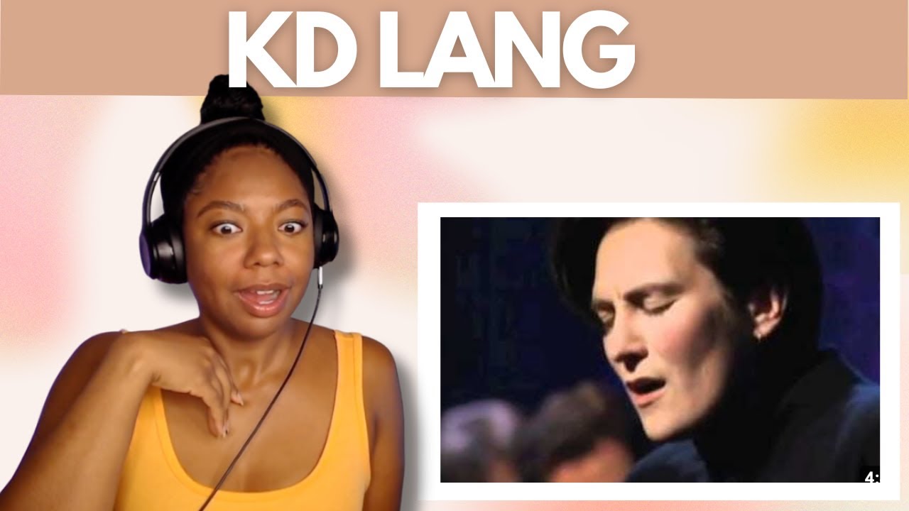 First Time Reaction to KD Lang 