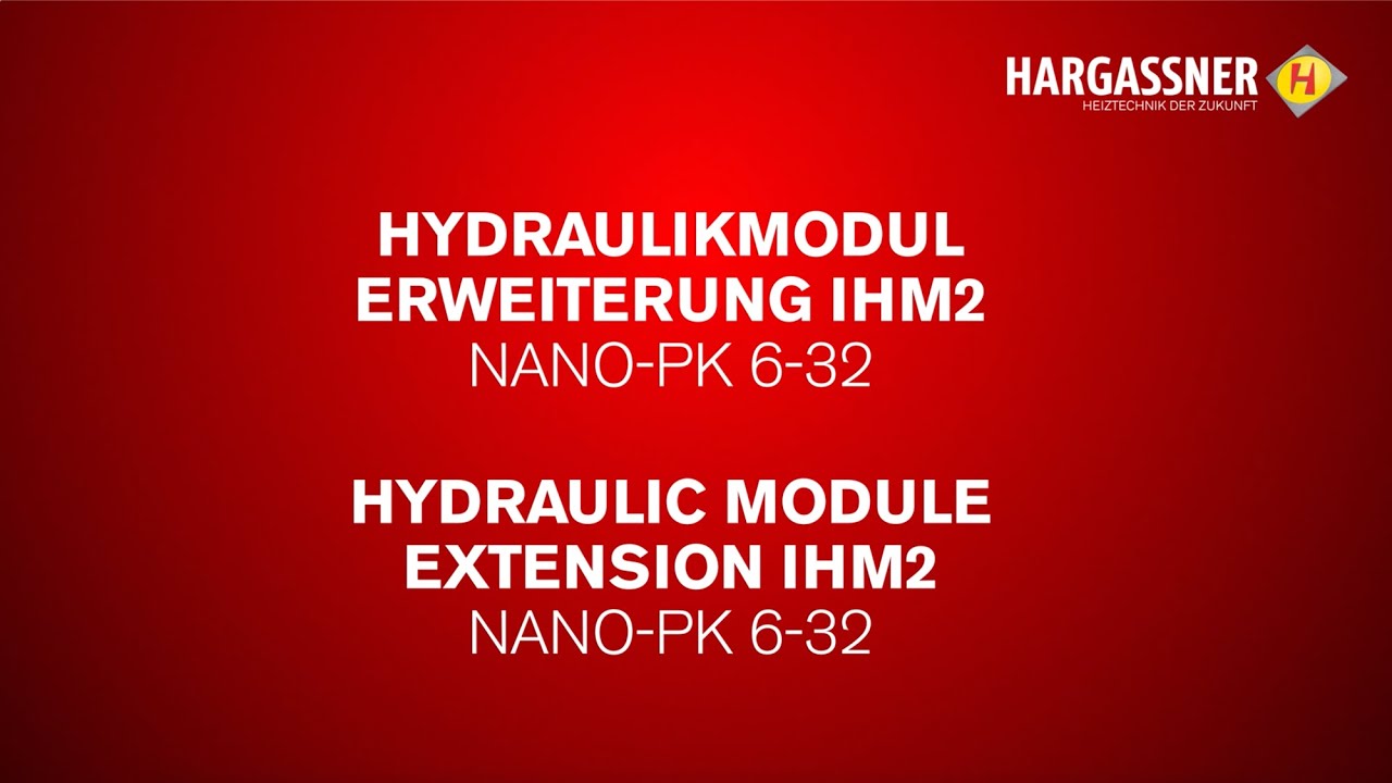 Montage Hydraulikmodul Erweiterung IHM2 - Nano-PK 6-32