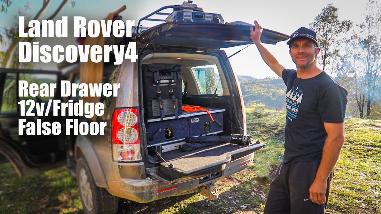 Задний ящик и фальшпол Landrover Discovery