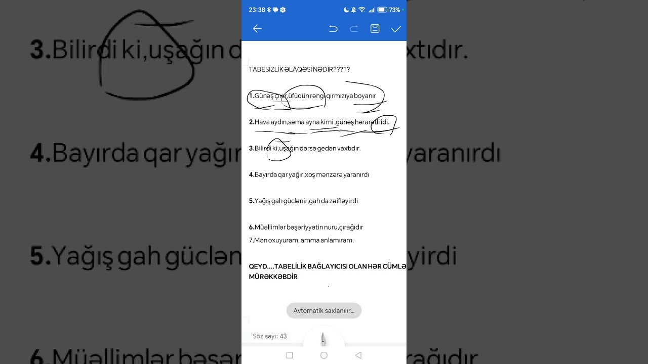 YÜZ FAİZ DÜŞƏCƏK OLAN BURAXILIŞ SUALI. TABESİZLİK ƏLAQƏSİ NƏDİR,NECƏ TAPAQ.