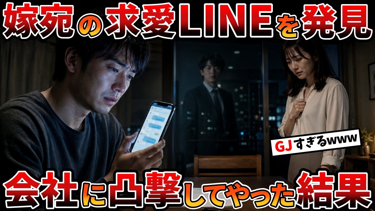 【2ch修羅場スレ】【会社凸】汚嫁の携帯に職場の後輩からの求愛メールが来ていた件【2chスカッとスレ・ゆっくり解説】