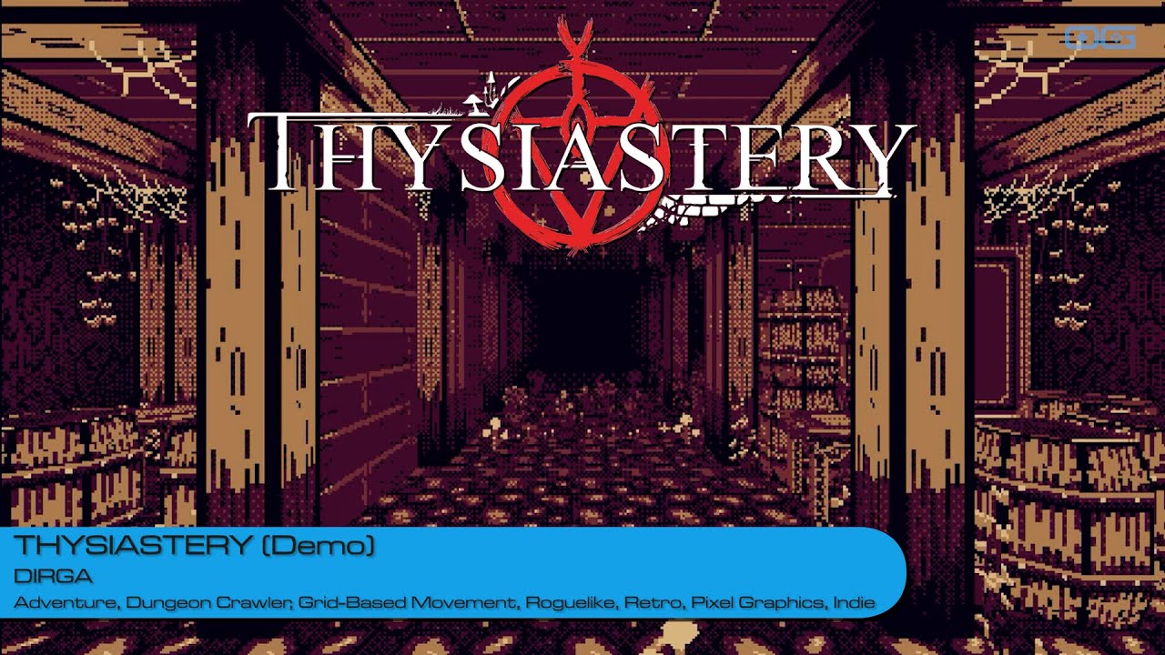THYSIASTERY: Old-School Labyrinths, Fresh-Twisted Roguelike! (Demo Gameplay)