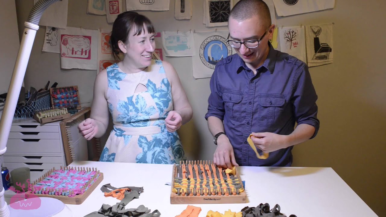How to weave a potholder (Part Two)