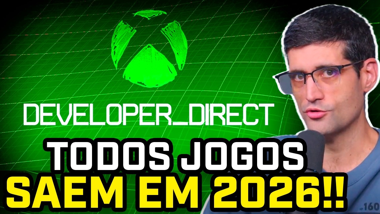 Um RESUMO com os PRINCIPAIS ANÚNCIOS do XBOX DEVELOPER DIRECT 01/26!!