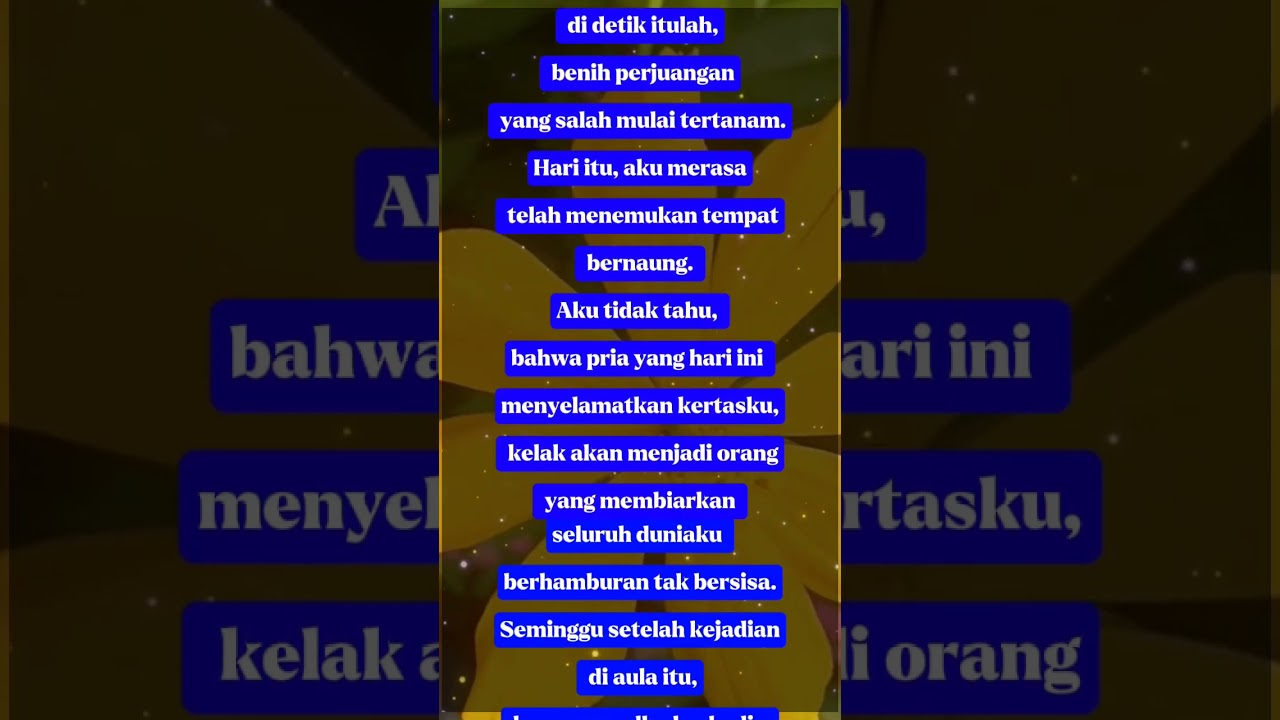 Ketika Hatiku Sudah Lelah (1)