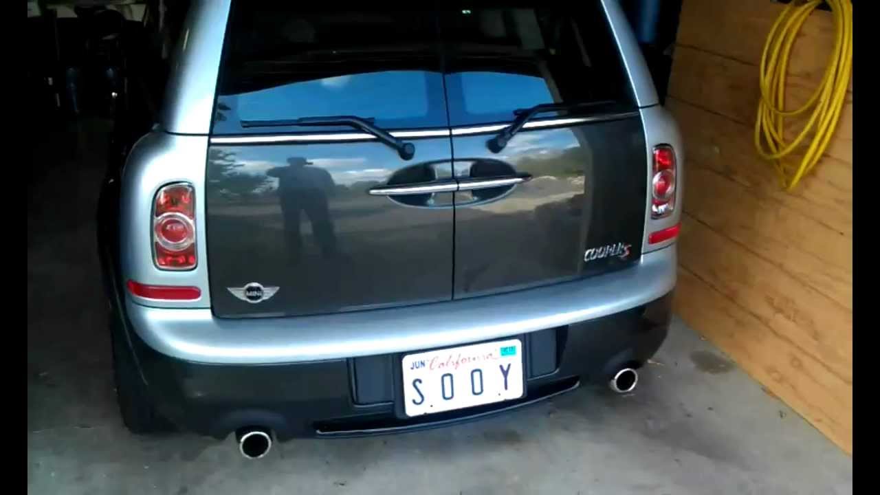 Mini Cooper Clubman Hitch Licence Plate Mod
