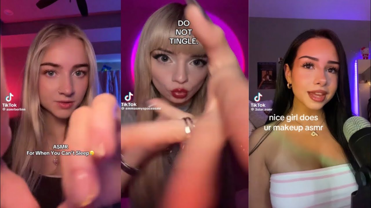 😴💤 ASMR TIKTOK Compilation (NO ADS) | High Quality, Lofi, Tapping, Triggers, Tingles, Mouth Sounds