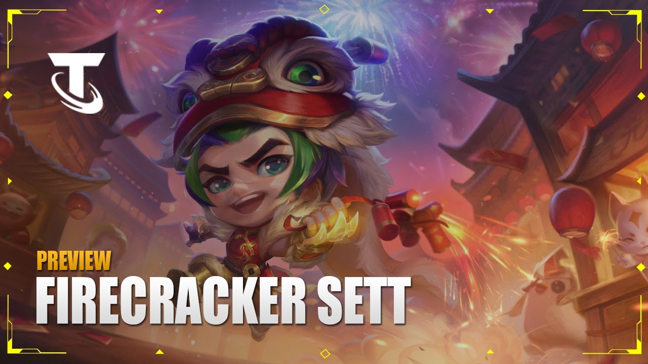 Firecracker Sett Chibi Preview (Chinese Server) - Teamfight Tactics