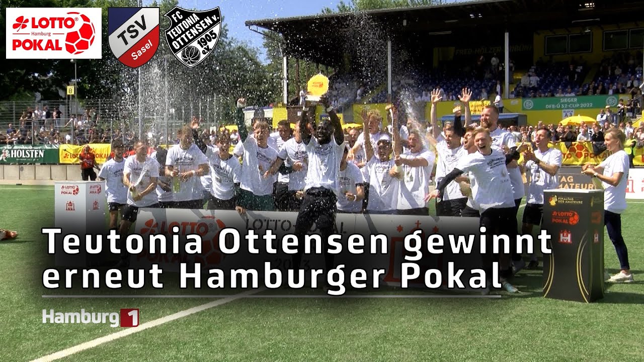 1:0 gegen den TSV Sasel: Teutonia Ottensen erneut Hamburger Landespokalsieger