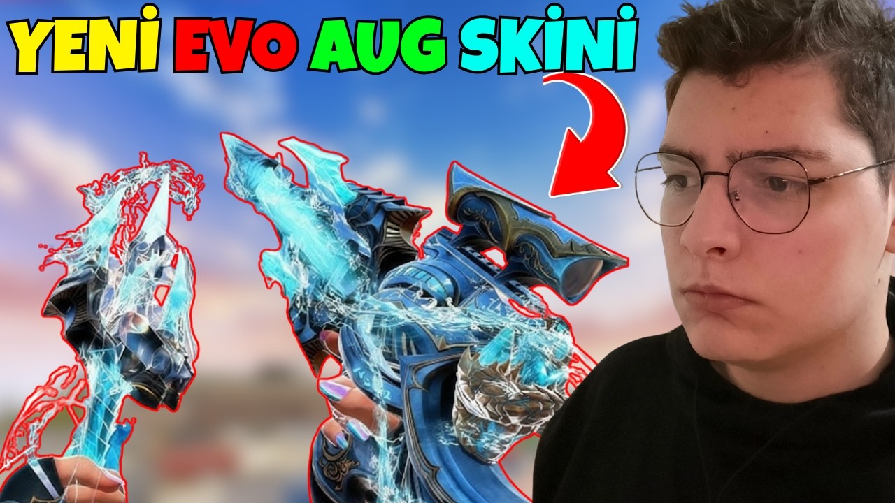 AUG'UN YENİ EVO RIPTIDE SKİNİNİ ALDIM! (Efsane Bir Skin 😯) | BLOOD STRİKE TÜRKÇE