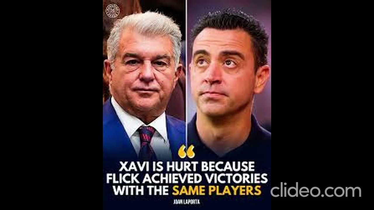 Laporta FIRES BACK at Xavi 😳 “Same Players, More Wins Under Flick!” | Barcelona Drama