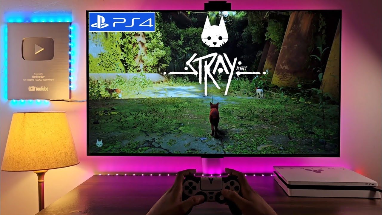 Stray on PS4 looks Great 😍