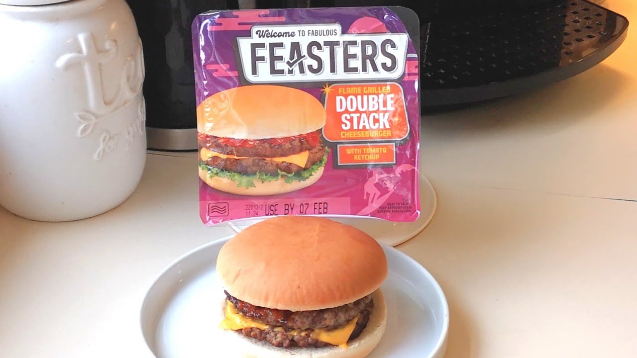 FEASTERS Double Stack Cheeseburger | ASDA | Food Review