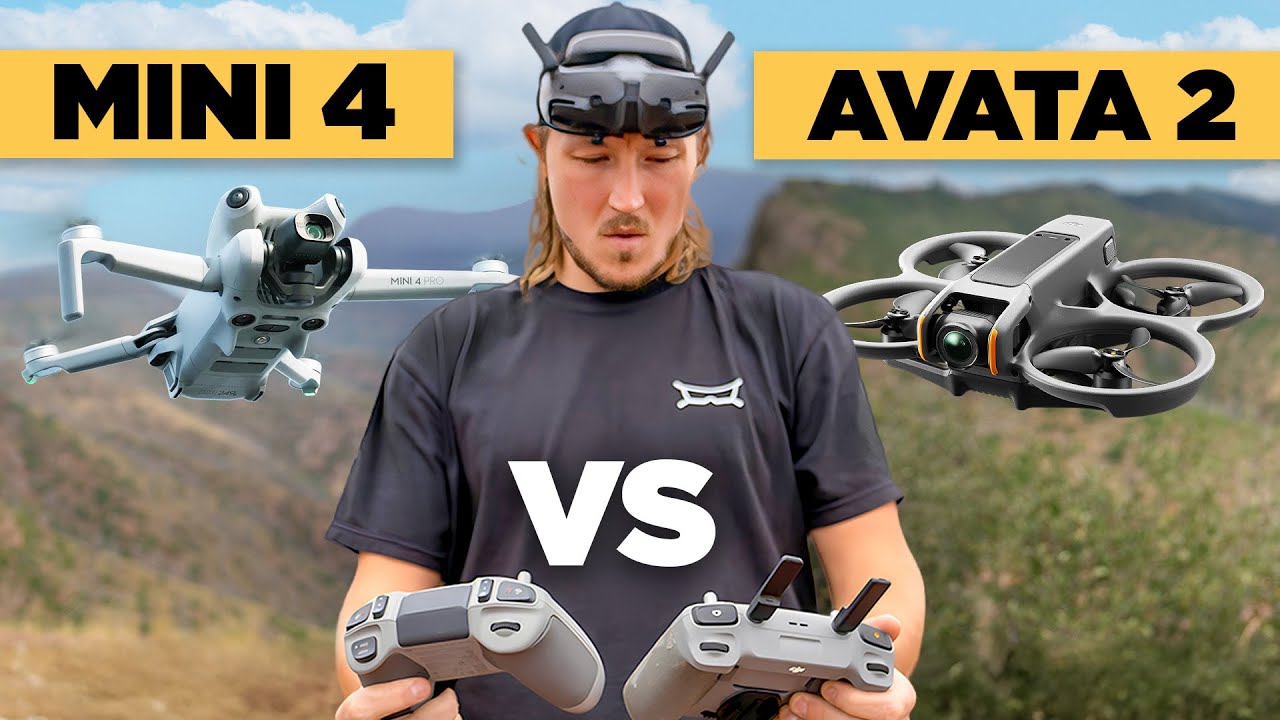 DJI Mini 4 Pro VS DJI Avata 2