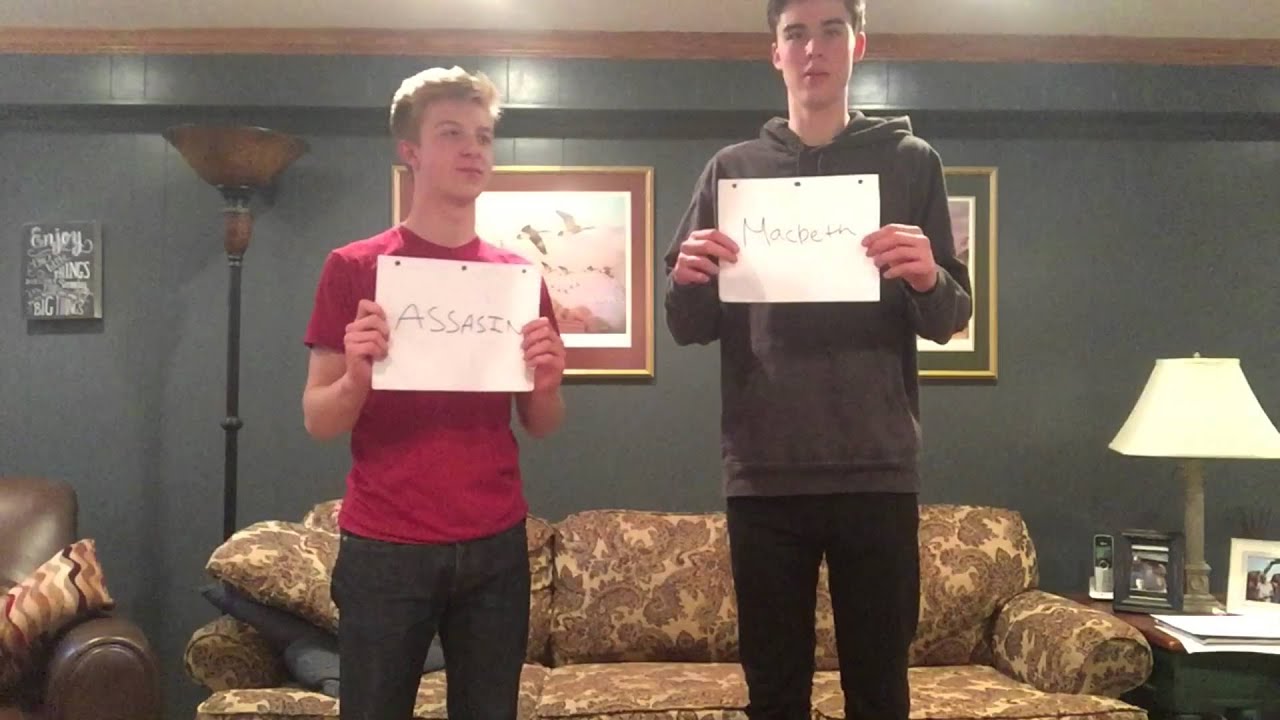 Macbeth And Lady Macbeth Presentation By Elliott Nelson And Gavin Yares