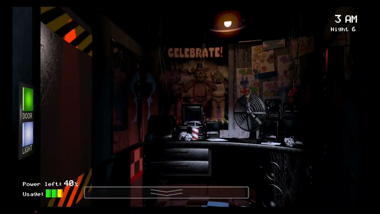 FNAF | Noite 6 Completa (Sem Comentário)