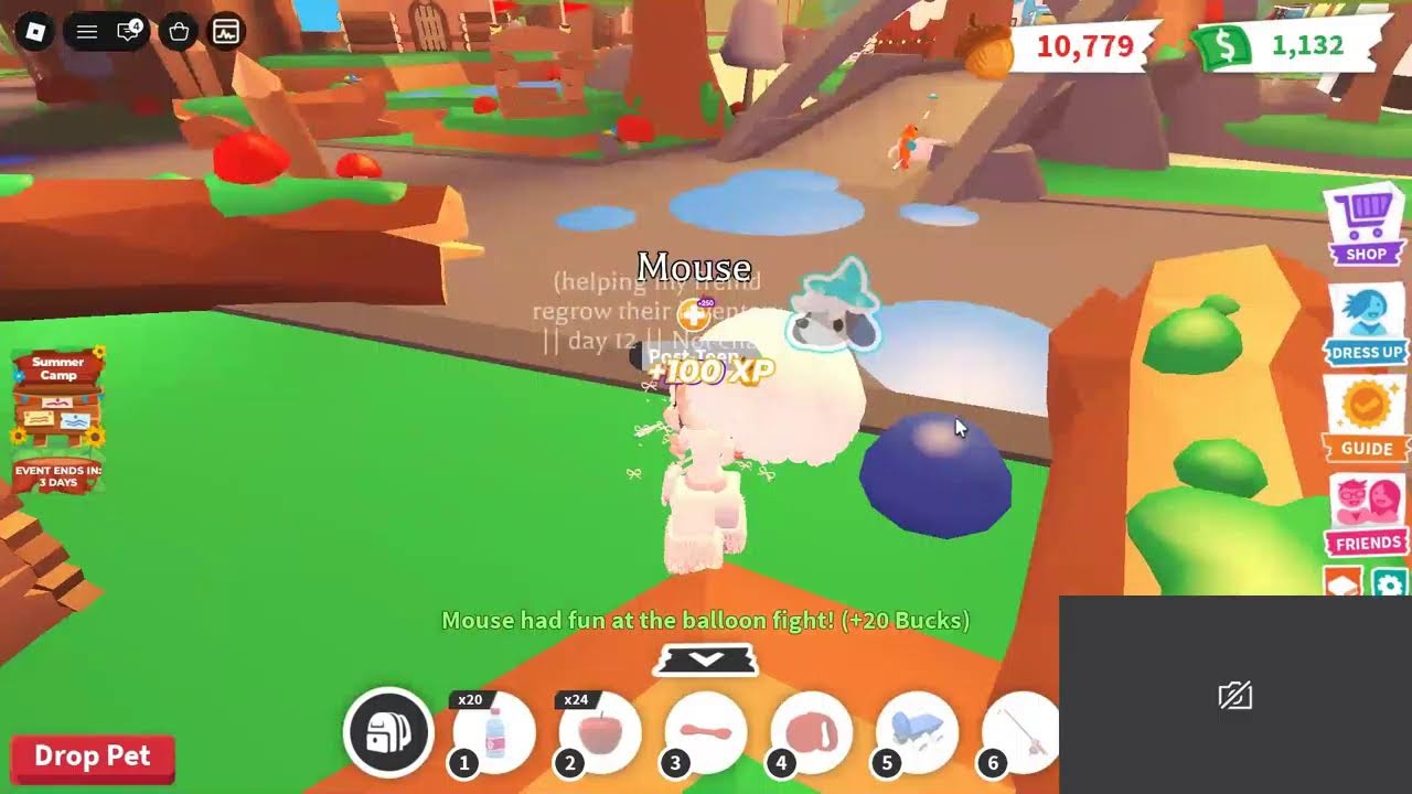 Starting over in AdoptMe to get my friends inventory || Part 12