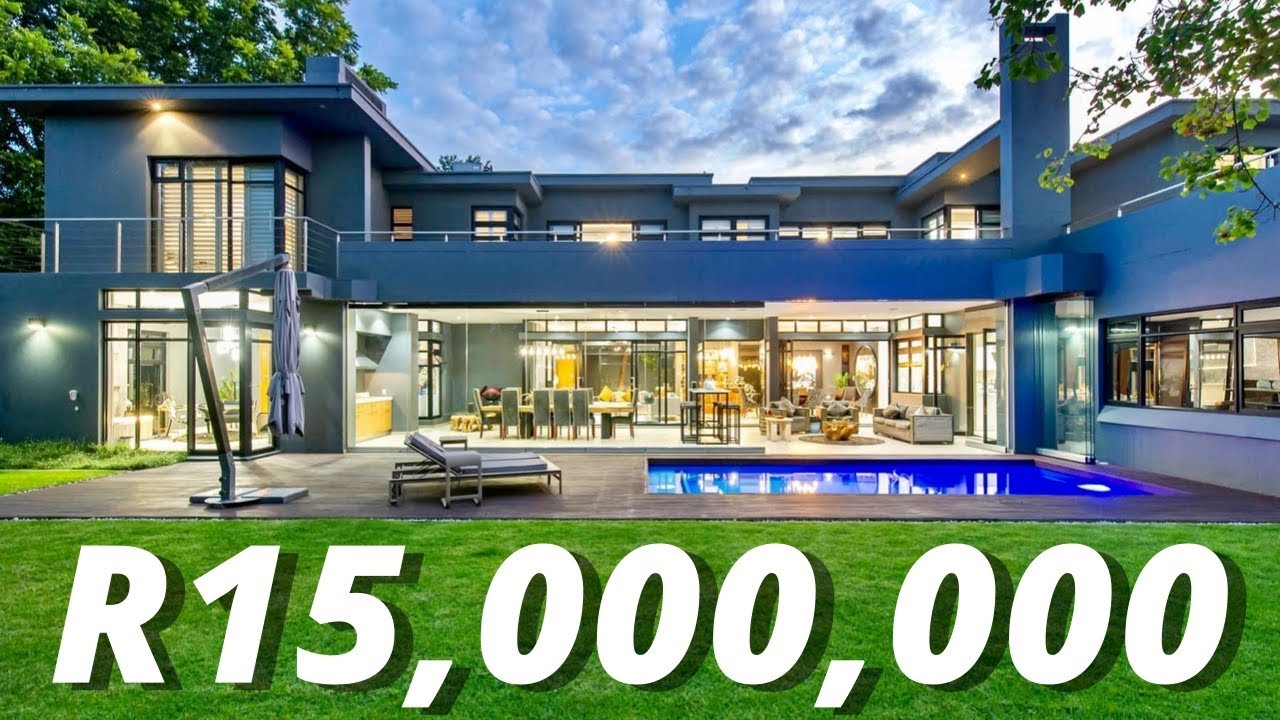Touring a R15,000,000 ULTRA MODERN ENTERTAINERS HOME in Bedfordview (Senderwood) | Luxury Home Tour