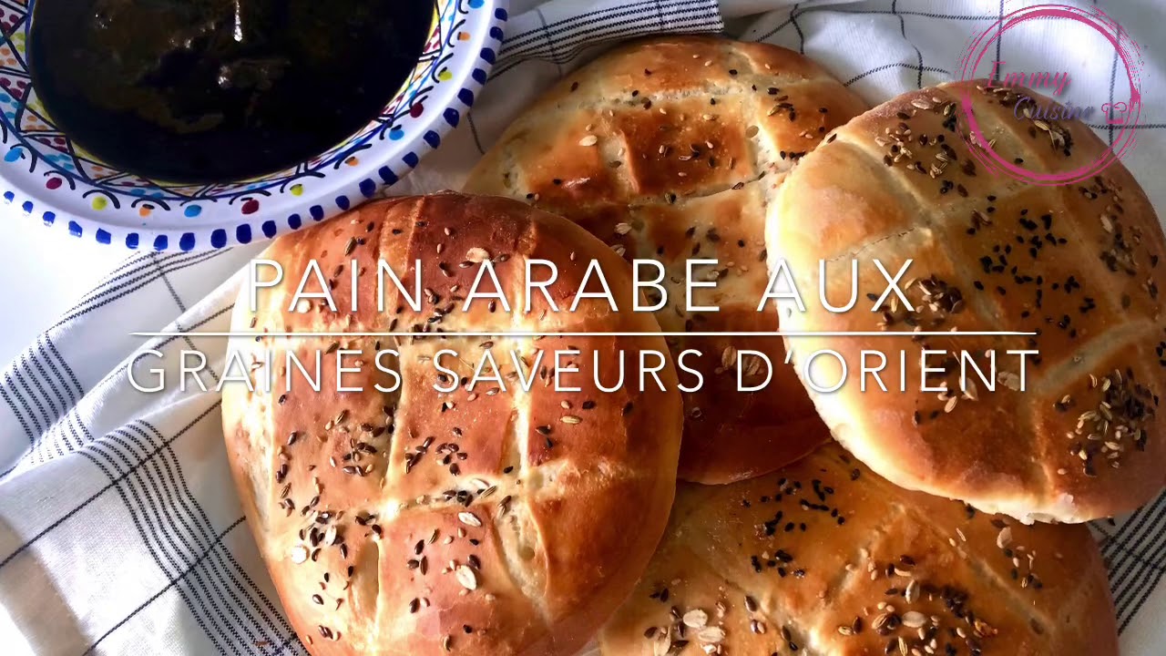Pain arabe au four ultra moelleux