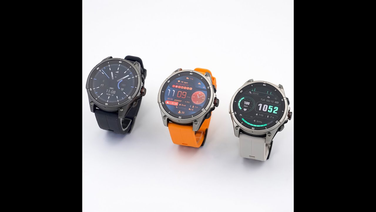 2025 FT66 GPS Smart Watch | AMOLED Screen | 50M Waterproof | KHMER