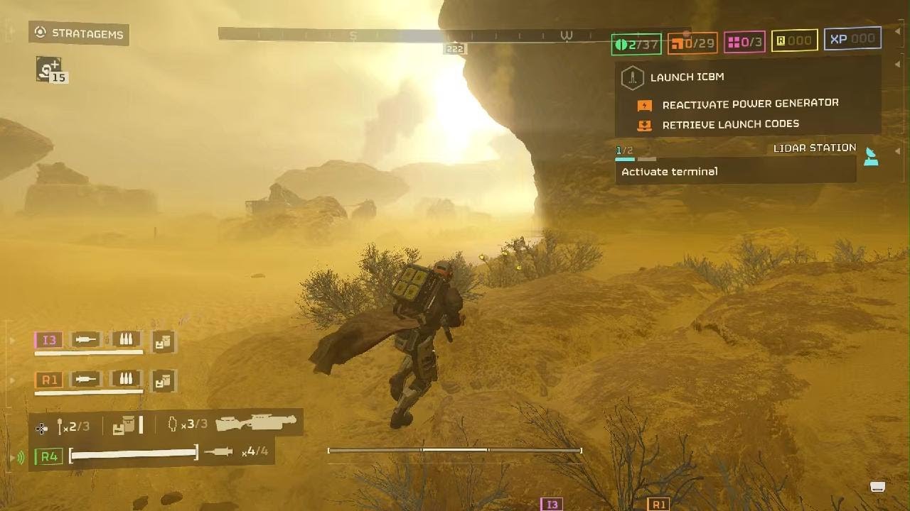 HELLDIVERS 2 | Salamander Heavy Armor &times; Double Edge Sickle