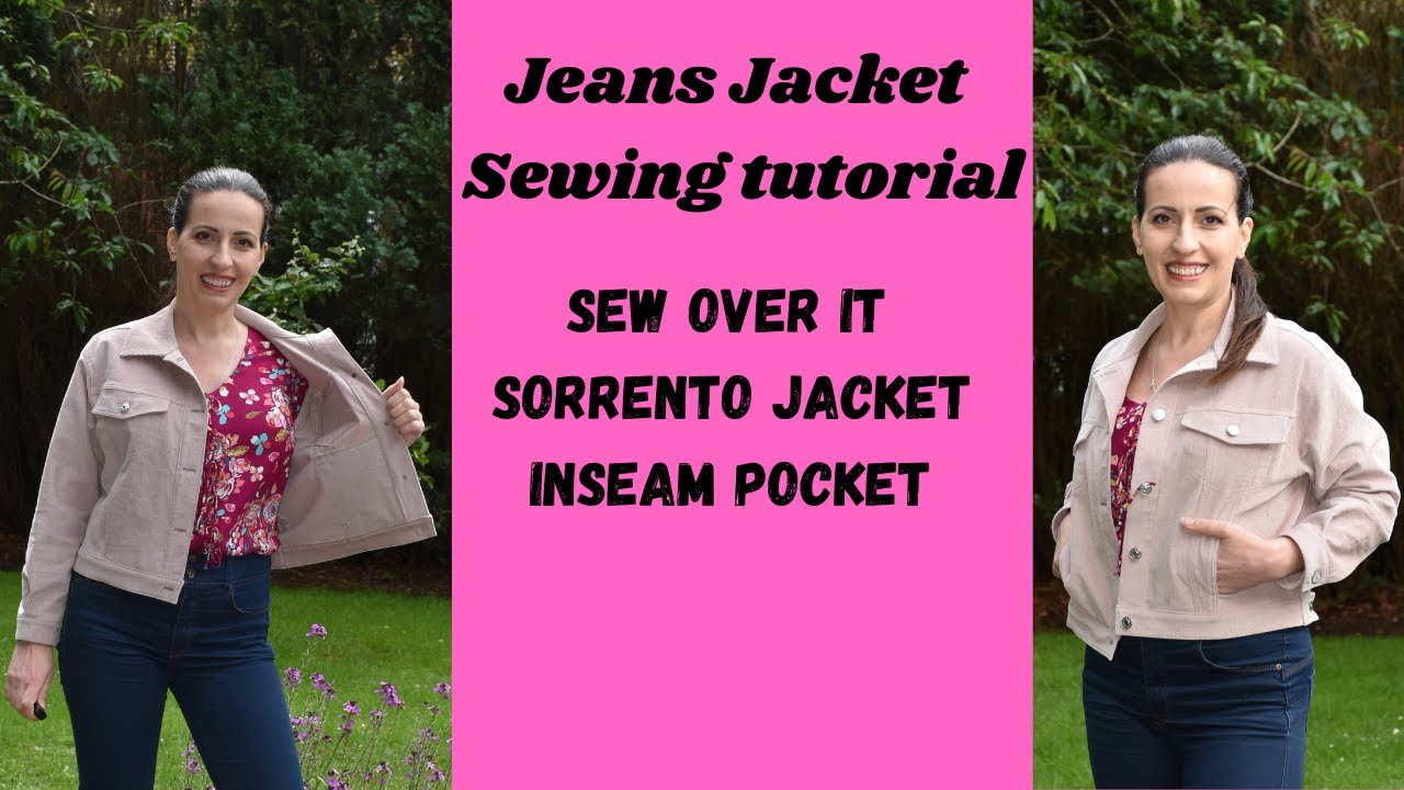 Мастер-класс по шитью: внутренние карманы для куртки #Sorrento #SewOverIt #sewingtutorial #pocket...