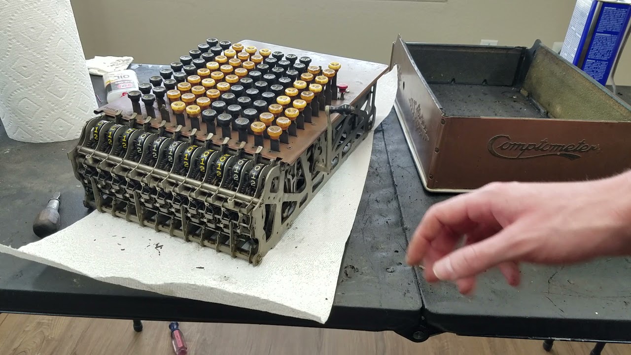 Comptometer Model H Repair