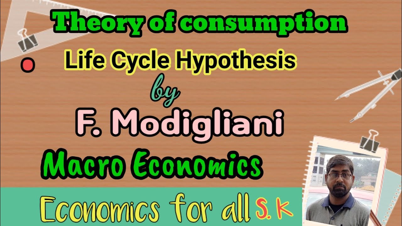 Life cycle Hypothesis - Modigliani #economics Theory of consumption