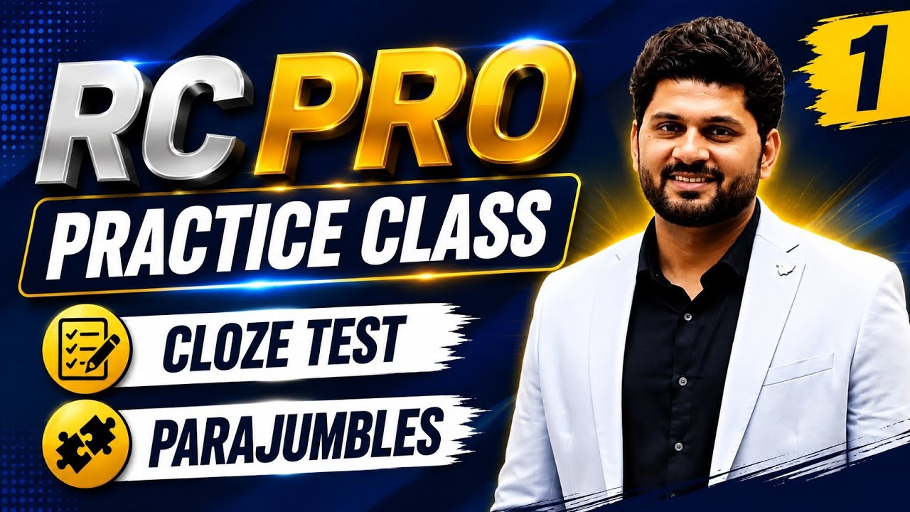 Practice class- 1|CLOZE TEST|PARAJUMBLES|Aman sir paid batch|Free course of English|EditorialRC|ssc