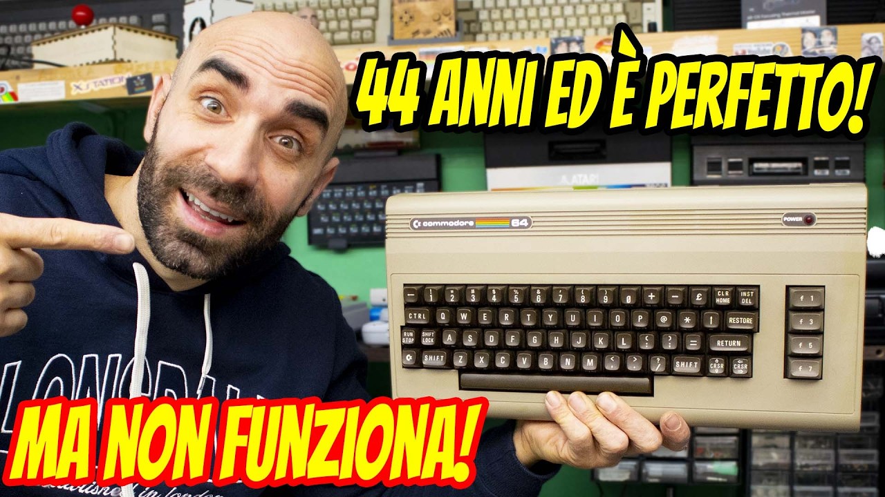 Ho riparato un Commodore 64 rotto, ma era più difficile del previsto!