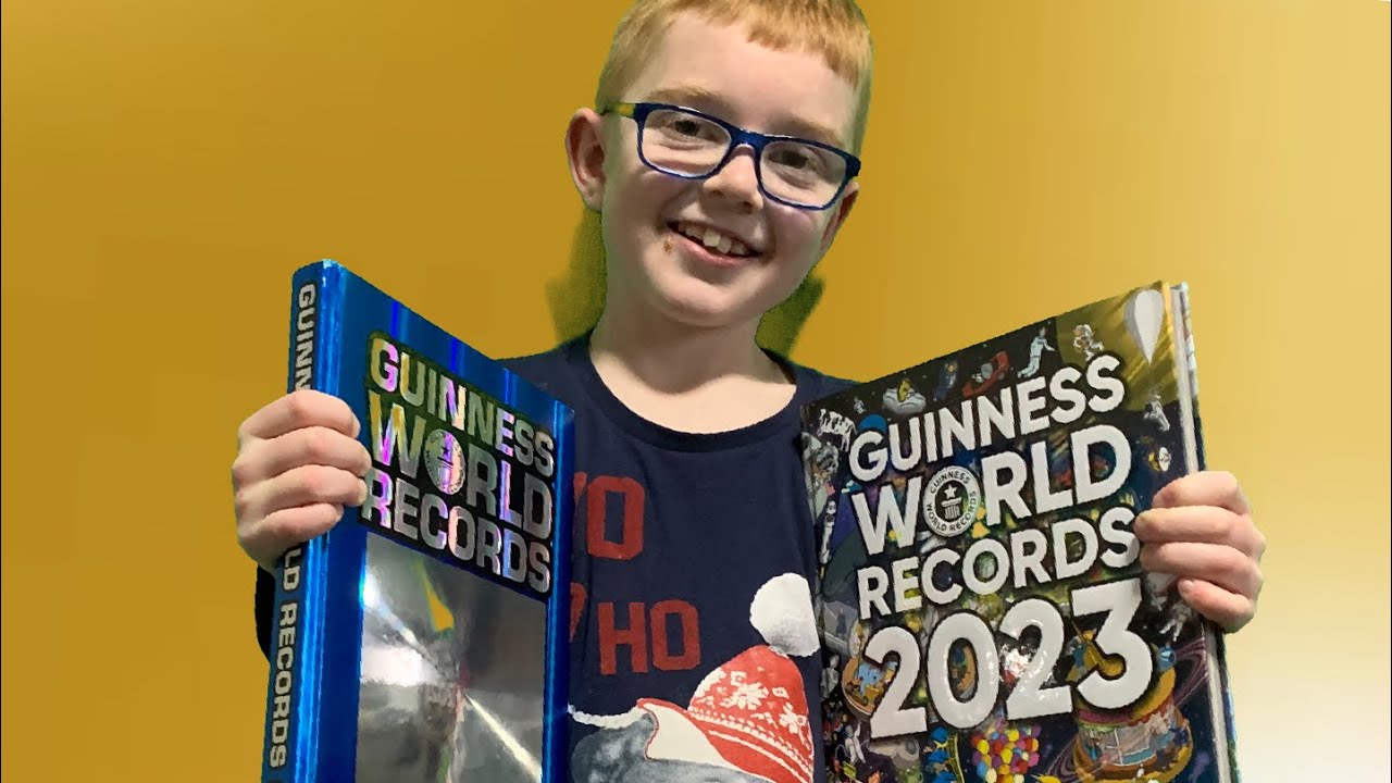 Reviewing my Guinness world record books from 2007 to 2023!