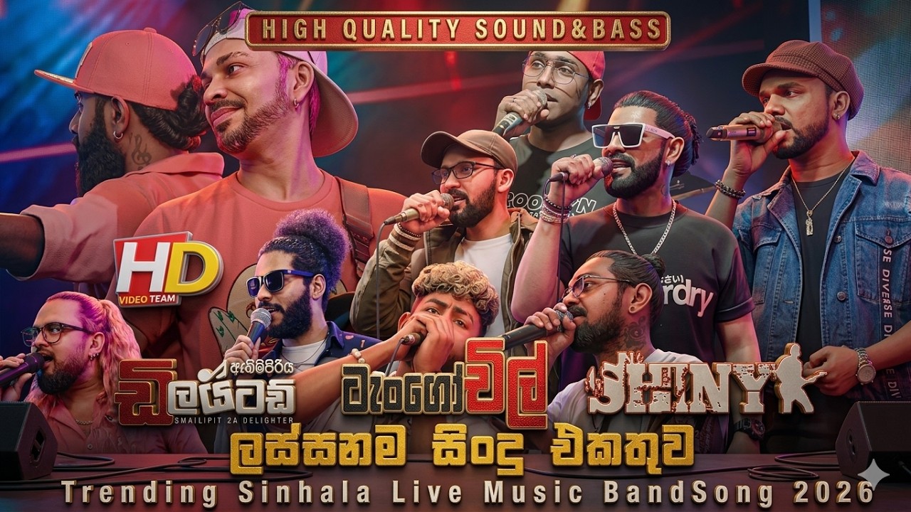 😍💞💘 මෙදවස්සවල කට්ටිය හොයන ලස්සනම සිංදු එකදිගට 💔💏💖|2026 New Trending Sinhala || Live Music Band Song